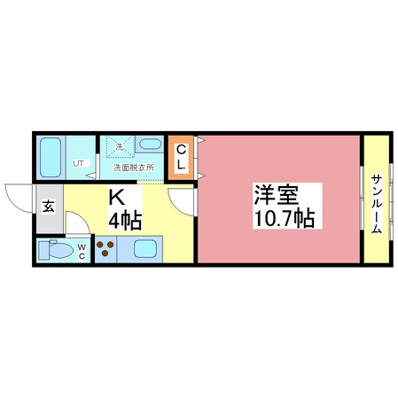 トロイメライの物件間取画像